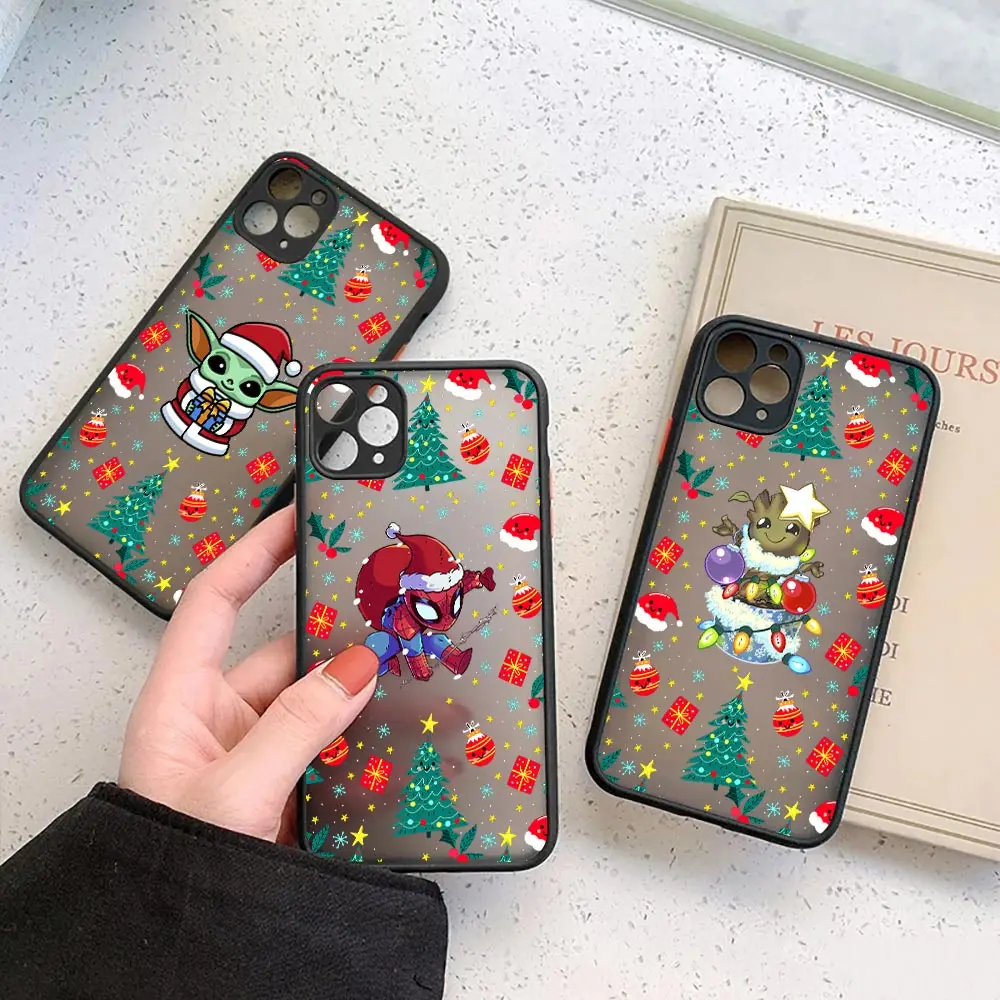 Christmas And Spiderman Yoda Matte Funda iPhone14 Case For iPhone 11 13 14 12 Pro Max Mini X XR SE 6 6S 7 8 Plus Coque Cover
Christmas And Spiderman Yoda Matte Funda iPhone14 Case For iPhone 11 13 14 12 Pro Max Mini X XR SE 6 6S 7 8 Plus Coque Cover