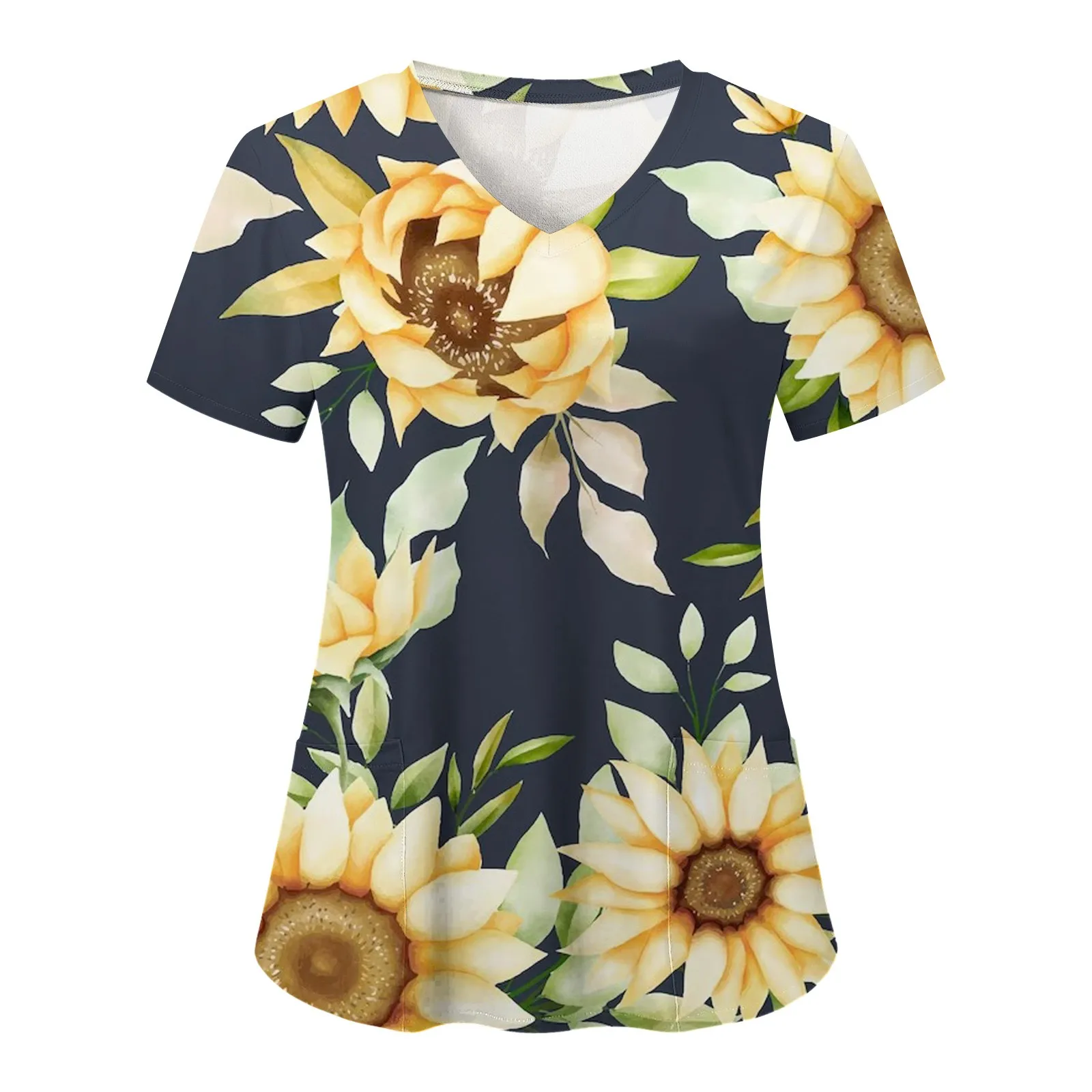 Summer Short Sleeve Flower Working Uniform Shirts Workwear Working Care Workers Nursing Scrubs Medical Nursing Uniforms Blouse
Summer Short Sleeve Flower Working Uniform Shirts Workwear Working Care Workers Nursing Scrubs Medical Nursing Uniforms Blouse