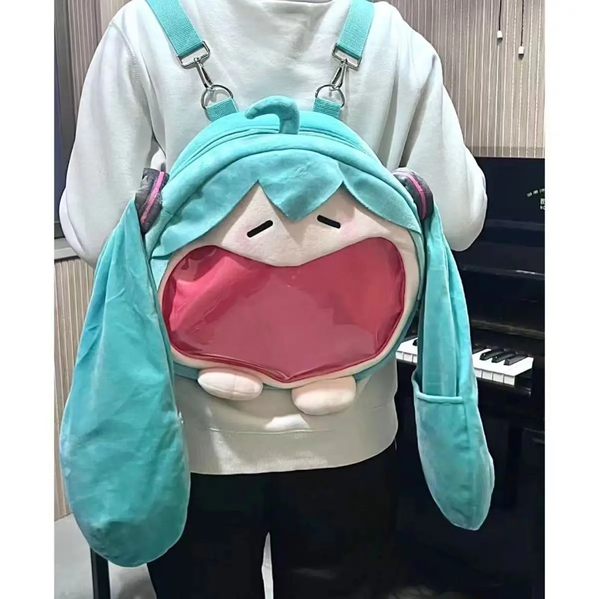 Hatsune Miku Kawaii новая сумка через плечо мультяшная милая плюшевая Jk Lolita японская необычная мягкая сумка для девочки
Hatsune Miku Kawaii новая сумка через плечо мультяшная милая плюшевая Jk Lolita японская необычная мягкая сумка для девочки