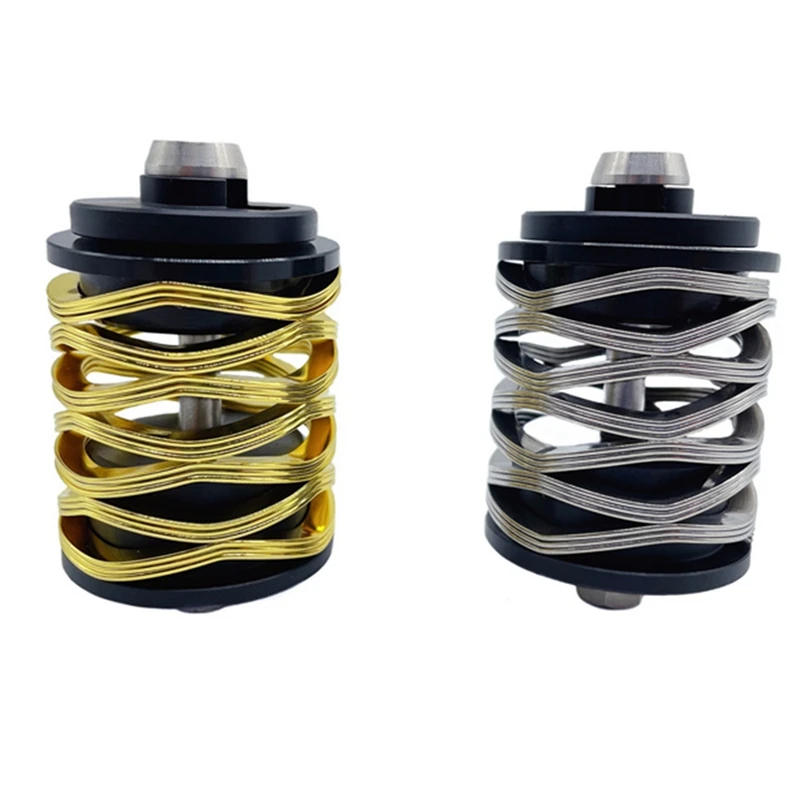 New Bicycle Spring Suspension Rear Shock Shocks Absorber Folding Bike CNC Titanium Alloy For Brompton 3Sixty
New Bicycle Spring Suspension Rear Shock Shocks Absorber Folding Bike CNC Titanium Alloy For Brompton 3Sixty