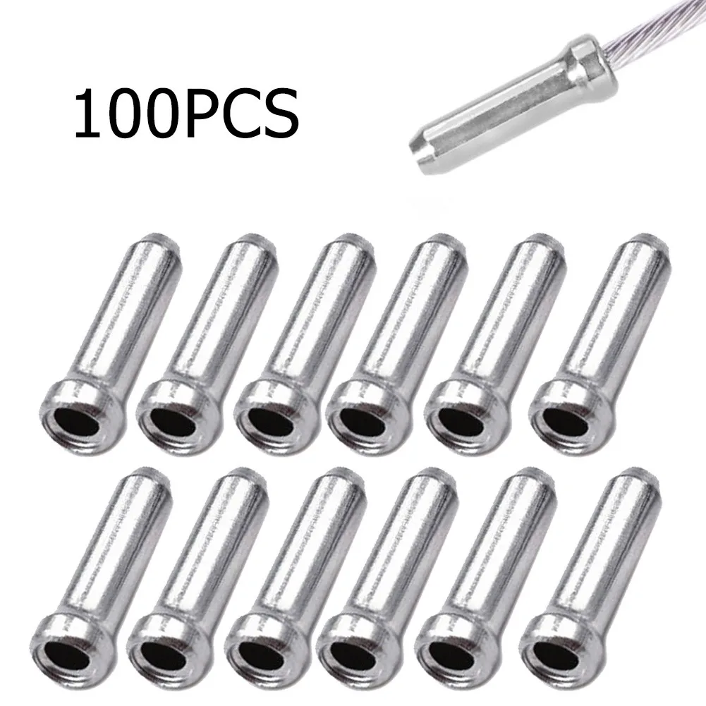 100pcs Bicycle Brake Shifter Cable Tips Aluminum Brake Line Derailleur MTB Bike Accessorie Bicycle Brake Shifter Inner Cable Tip
100pcs Bicycle Brake Shifter Cable Tips Aluminum Brake Line Derailleur MTB Bike Accessorie Bicycle Brake Shifter Inner Cable Tip