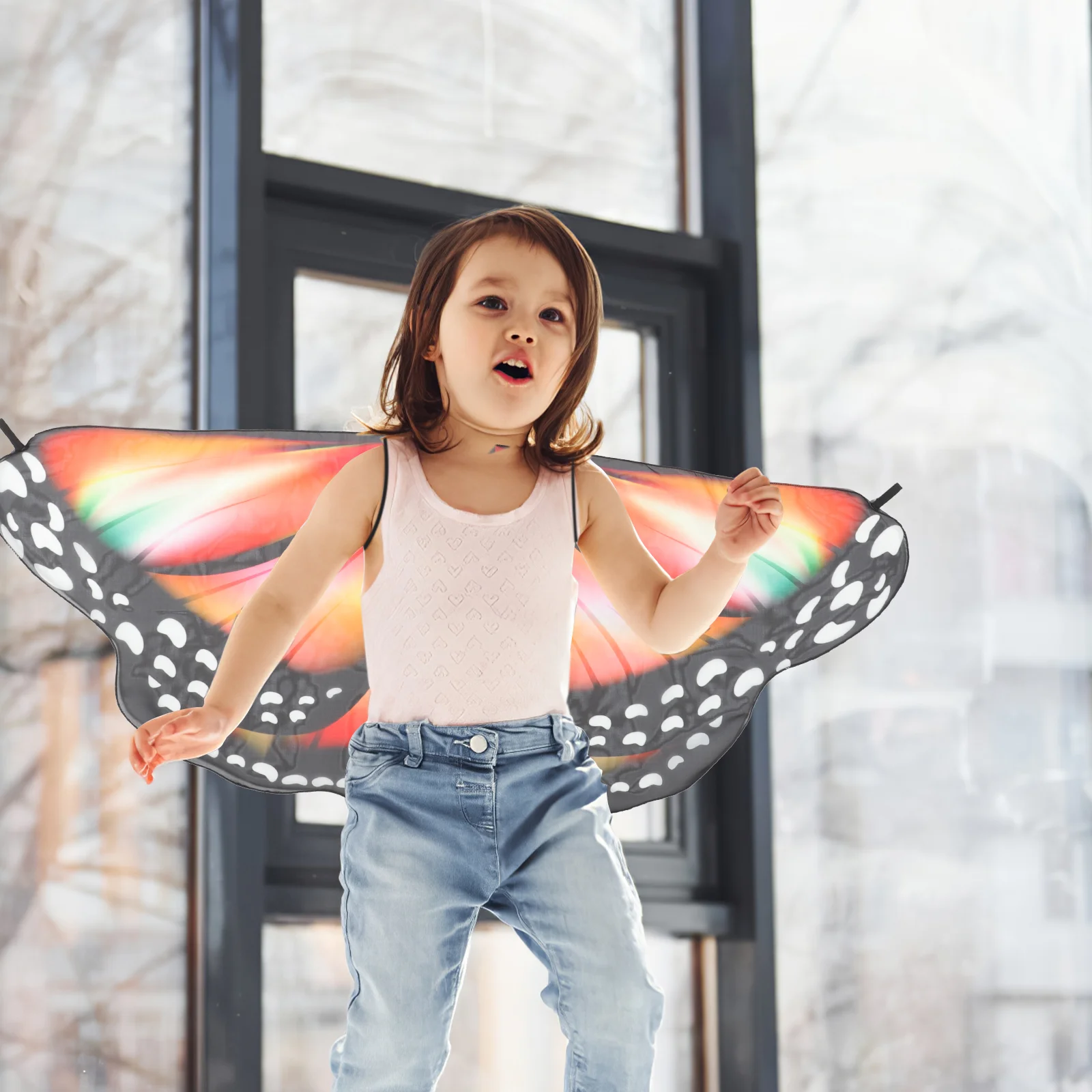 Small Butterfly Costume Girls Dress Butterflies Clothes Butterfly-wing Toddler Cape Cosplay Fairy Supplies Shawl
Small Butterfly Costume Girls Dress Butterflies Clothes Butterfly-wing Toddler Cape Cosplay Fairy Supplies Shawl