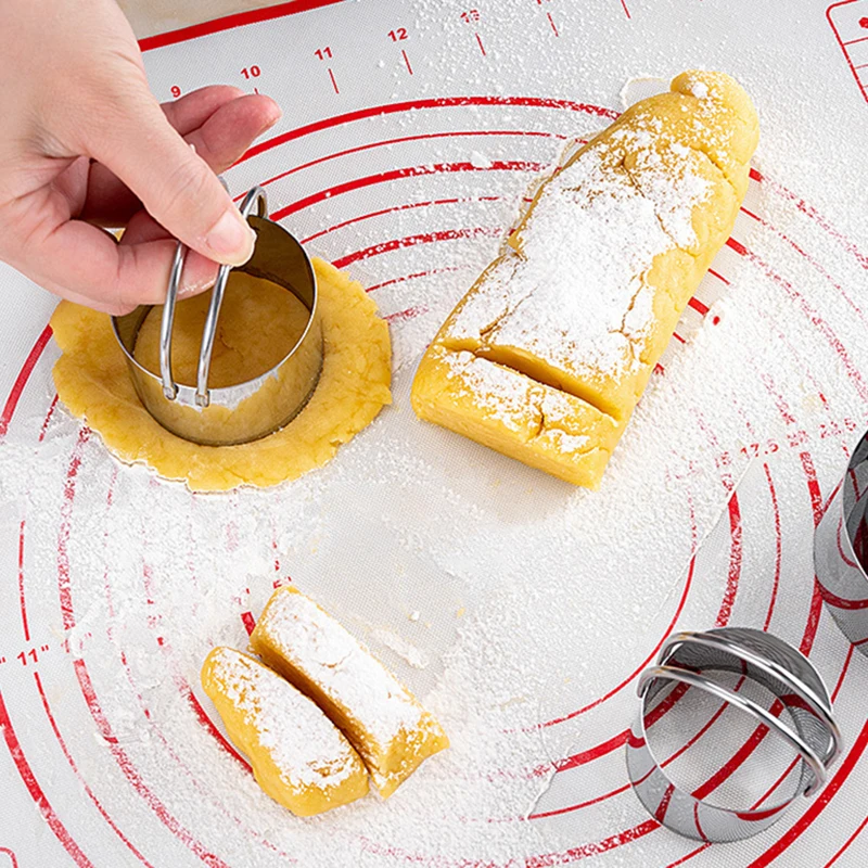 Круглые формочки для печенья с ручкой, 5 шт., формочки для печенья круглой формы, высококачественные простые в использовании формочки из нержавеющей стали
Круглые формочки для печенья с ручкой, 5 шт., формочки для печенья круглой формы, высококачественные простые в использовании формочки из нержавеющей стали