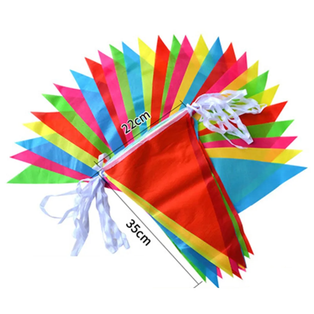 150/100pcs Multicolored Triangle Flags Bunting Party Banner Triangle Garland For Kindergarten Home Garden Wedding Street Decor
150/100pcs Multicolored Triangle Flags Bunting Party Banner Triangle Garland For Kindergarten Home Garden Wedding Street Decor
