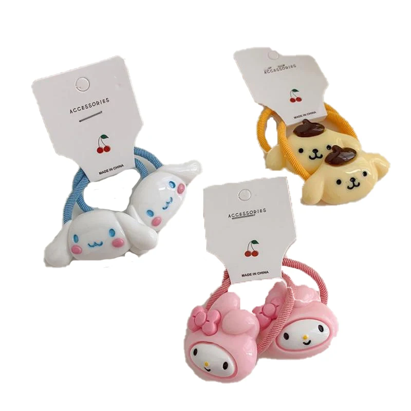 Kawaii cute girl cartoon Kuromi Mymelody hairpin hair rope headgear simple bangs Korean side hairpin new hair tie
Kawaii cute girl cartoon Kuromi Mymelody hairpin hair rope headgear simple bangs Korean side hairpin new hair tie