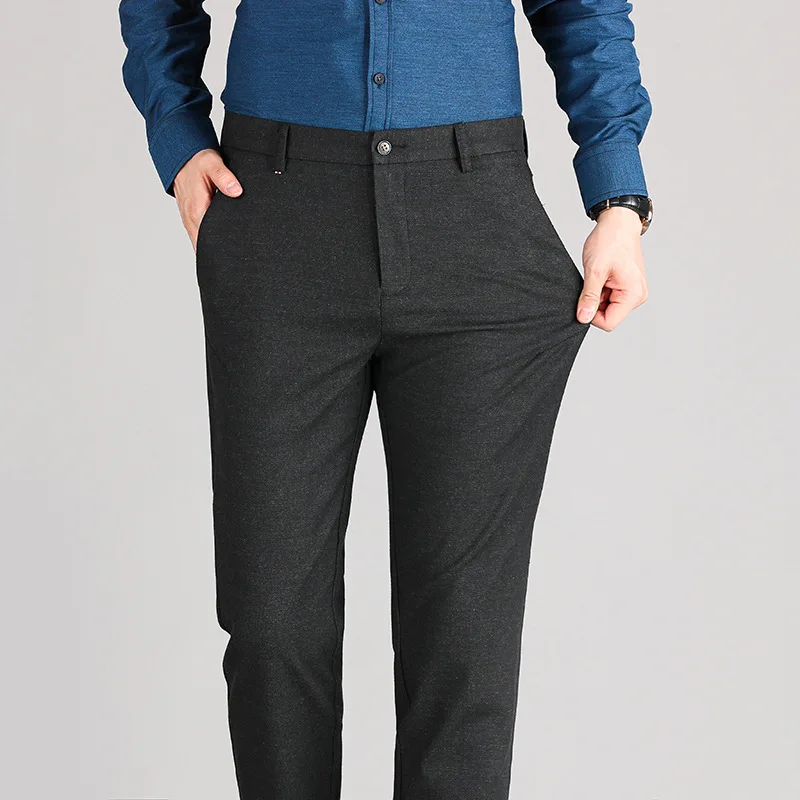 2022 Spring Casual Pants for Men's Classic Formal Business Dress Pant Slim Fit Streetwear Suit Trousers Pantalon Homme Classique
2022 Spring Casual Pants for Men's Classic Formal Business Dress Pant Slim Fit Streetwear Suit Trousers Pantalon Homme Classique