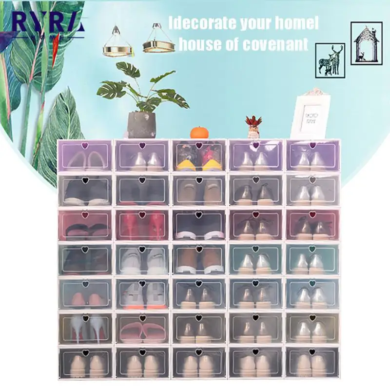 1 Set Can Combination Shoe Cabinet High Light Transmission Transparent Storage Shoes Box Thickened Dustproof Shoe Organizer Box
1 Set Can Combination Shoe Cabinet High Light Transmission Transparent Storage Shoes Box Thickened Dustproof Shoe Organizer Box