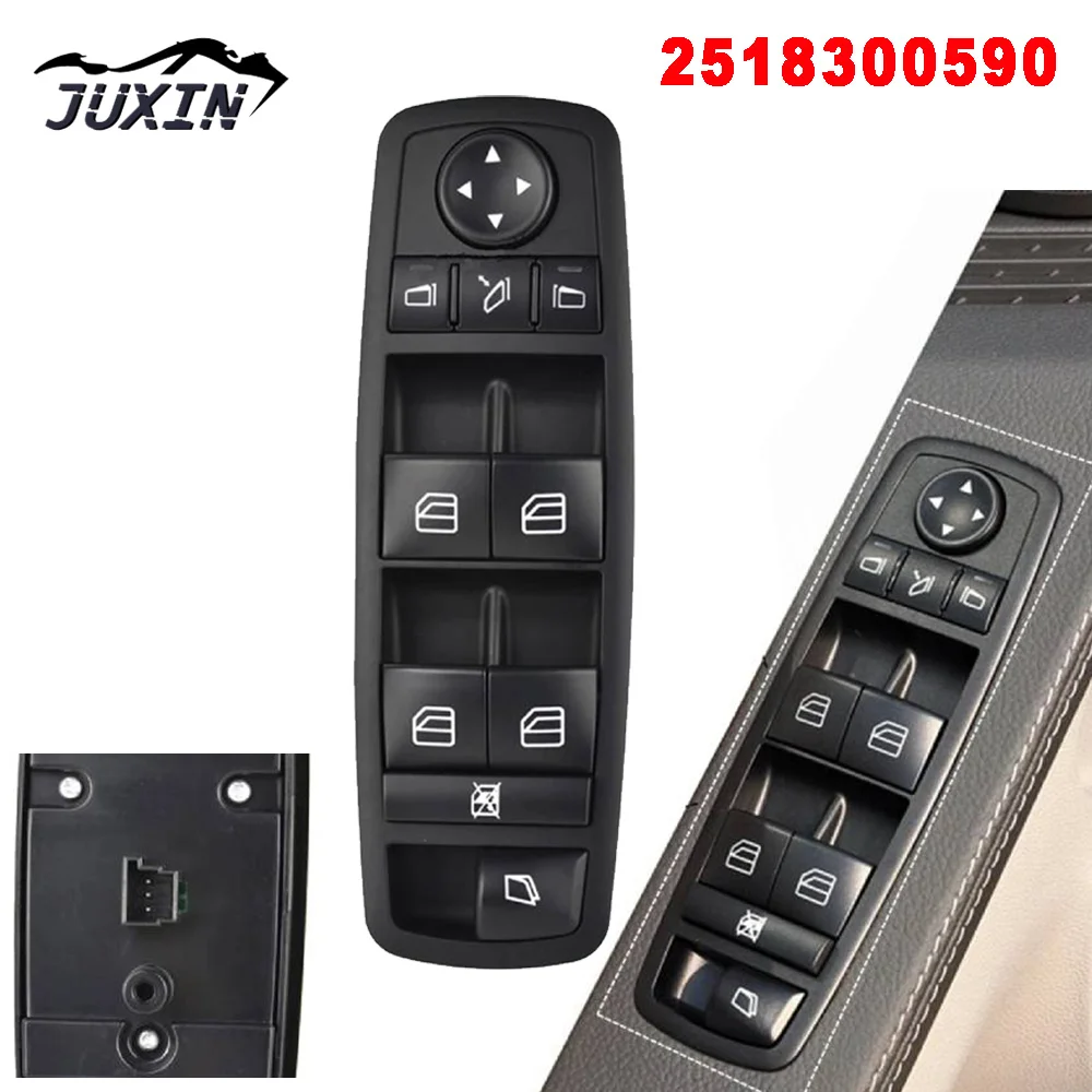 Кнопочный выключатель управления окном для Mercedes-Benz W251 X164 GL R Class GL320 R350 2518300590
Кнопочный выключатель управления окном для Mercedes-Benz W251 X164 GL R Class GL320 R350 2518300590