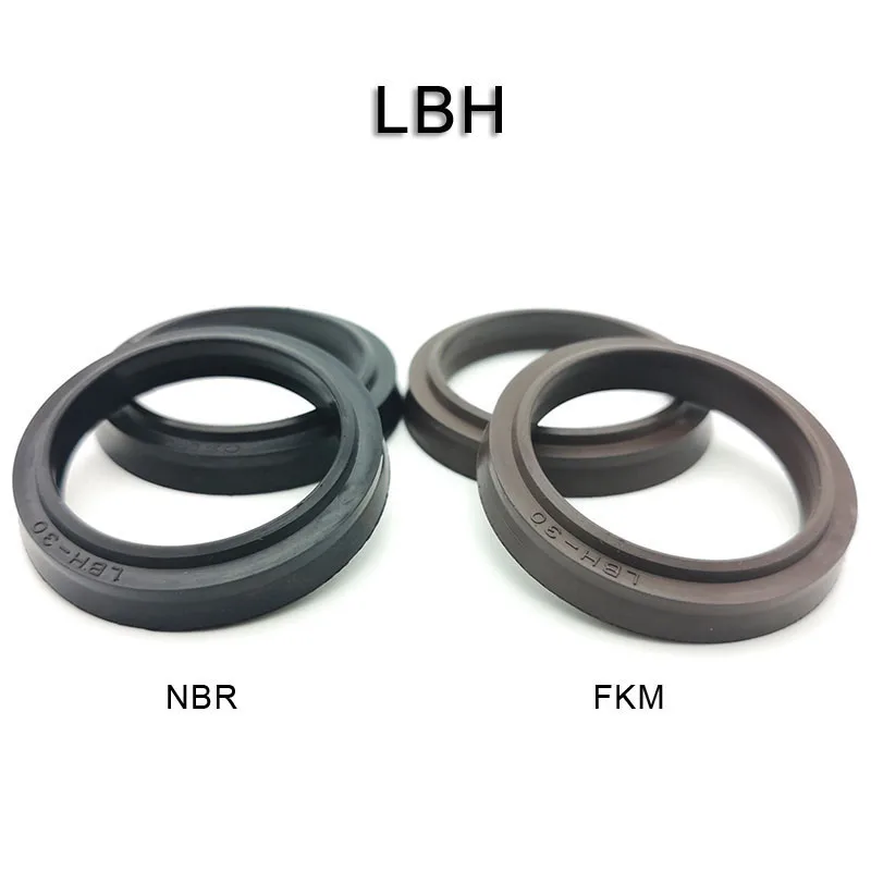 

Height 9.5mm Step 7mm LBH Type NBR Rubber Hydraulic Dust Seal Piston Rod Dust Ring Cylinder Dust-Proof Wiper Seal ID 120mm-230mm