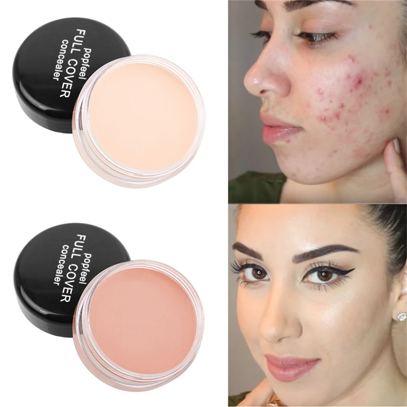 Concealer Foundation Cream Makeup Base Professional Full Coverage Freckles Cover Acne Spots and Dark Circles Facial Makeup
Concealer Foundation Cream Makeup Base Professional Full Coverage Freckles Cover Acne Spots and Dark Circles Facial Makeup