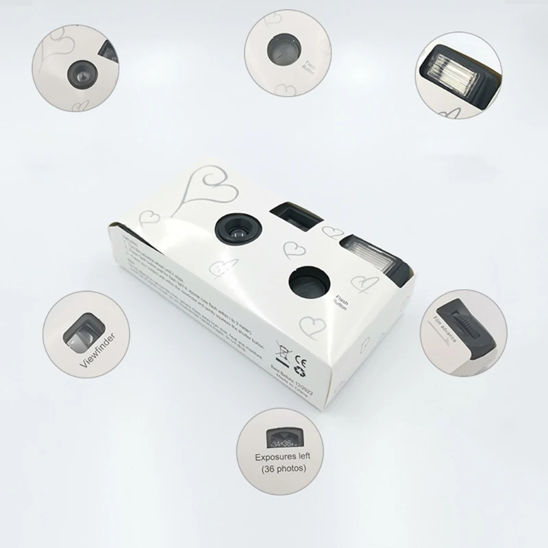 16 Photos Disposable Film Camera with Flash Single Use Once Pictures Tool Disposable Camera Wedding Bulk Souvenirs Gifts 
16 Photos Disposable Film Camera with Flash Single Use Once Pictures Tool Disposable Camera Wedding Bulk Souvenirs Gifts