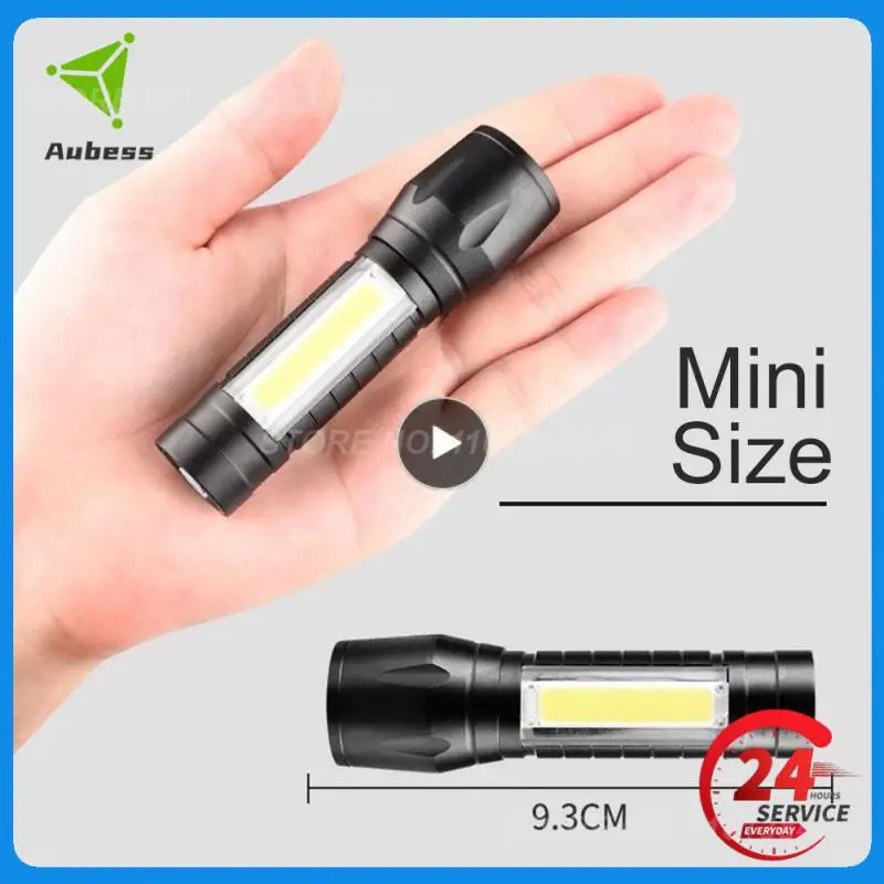 1~10PCS Zoom Mini Led Flashlight XP-G Q5 Flash Light Torch Lantern Portable rechargeable Glare COB Flashlight Outdoor Camping
1~10PCS Zoom Mini Led Flashlight XP-G Q5 Flash Light Torch Lantern Portable rechargeable Glare COB Flashlight Outdoor Camping