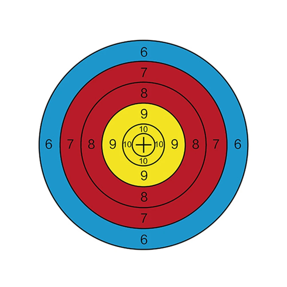 Archery Competition Target Frame Paper Target Paper Archery Sports Accessories Coated Paper Half Ring Thickened
Archery Competition Target Frame Paper Target Paper Archery Sports Accessories Coated Paper Half Ring Thickened