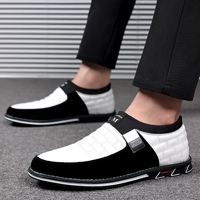 Men Casual Shoes Slip on Party Men Shoes Comfortable PU Leather Shoes for Man Office Shoes for Male
Men Casual Shoes Slip on Party Men Shoes Comfortable PU Leather Shoes for Man Office Shoes for Male
