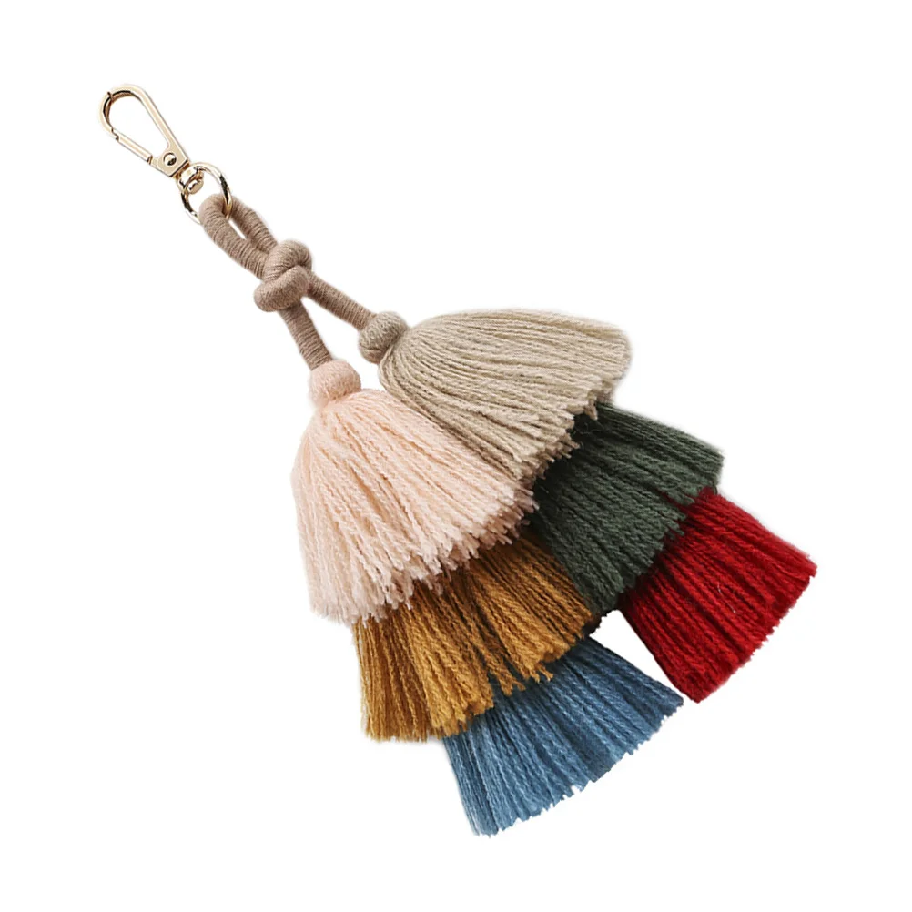 Ornament Hand Decor Purse Key Chain Charms Decorate Keyring Tassels Cute Keychains Woolen Thread Key Ring Key Chain Accessories
Ornament Hand Decor Purse Key Chain Charms Decorate Keyring Tassels Cute Keychains Woolen Thread Key Ring Key Chain Accessories