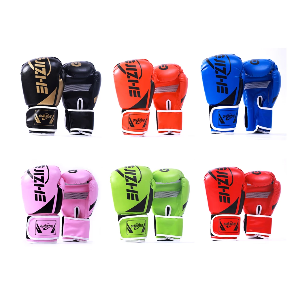 1 Pair Boxing Gloves Adults Exercise Training Practice Adjustable Punching Mitts Hand Protector Accessories Black 10oz
1 Pair Boxing Gloves Adults Exercise Training Practice Adjustable Punching Mitts Hand Protector Accessories Black 10oz