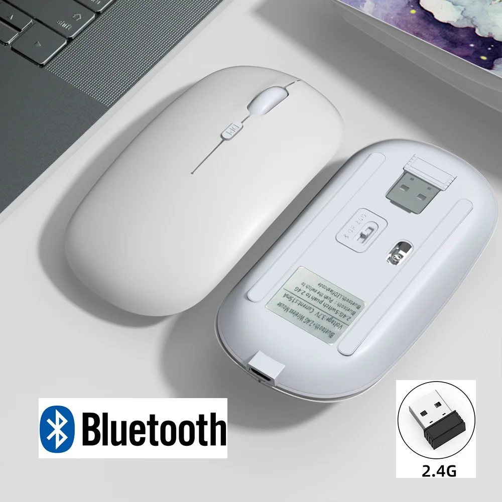 Wireless Bluetooth Mouse For iPad/Samsung/Huawei/MiPad/2.4G USB Mice For Android Windows Tablet Laptop Notebook PC Best Hot Sale
Wireless Bluetooth Mouse For iPad/Samsung/Huawei/MiPad/2.4G USB Mice For Android Windows Tablet Laptop Notebook PC Best Hot Sale