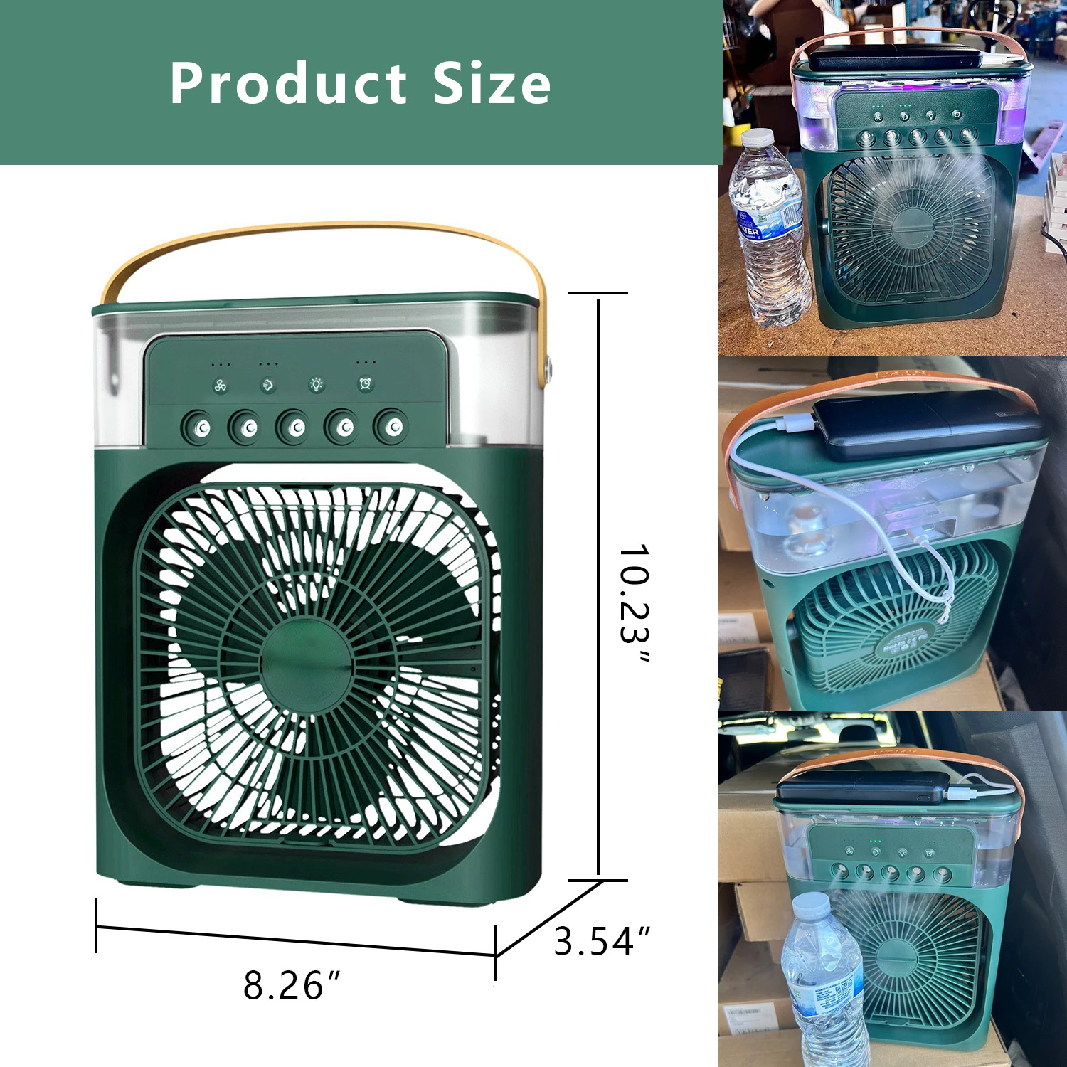 In 1 600ml Air Cooling Fan Portable Air Conditioner Fan Timed Air Cooling Fan with 7 Color Lights 5 Jets 3 Speed Mini fan Handhe
In 1 600ml Air Cooling Fan Portable Air Conditioner Fan Timed Air Cooling Fan with 7 Color Lights 5 Jets 3 Speed Mini fan Handhe
