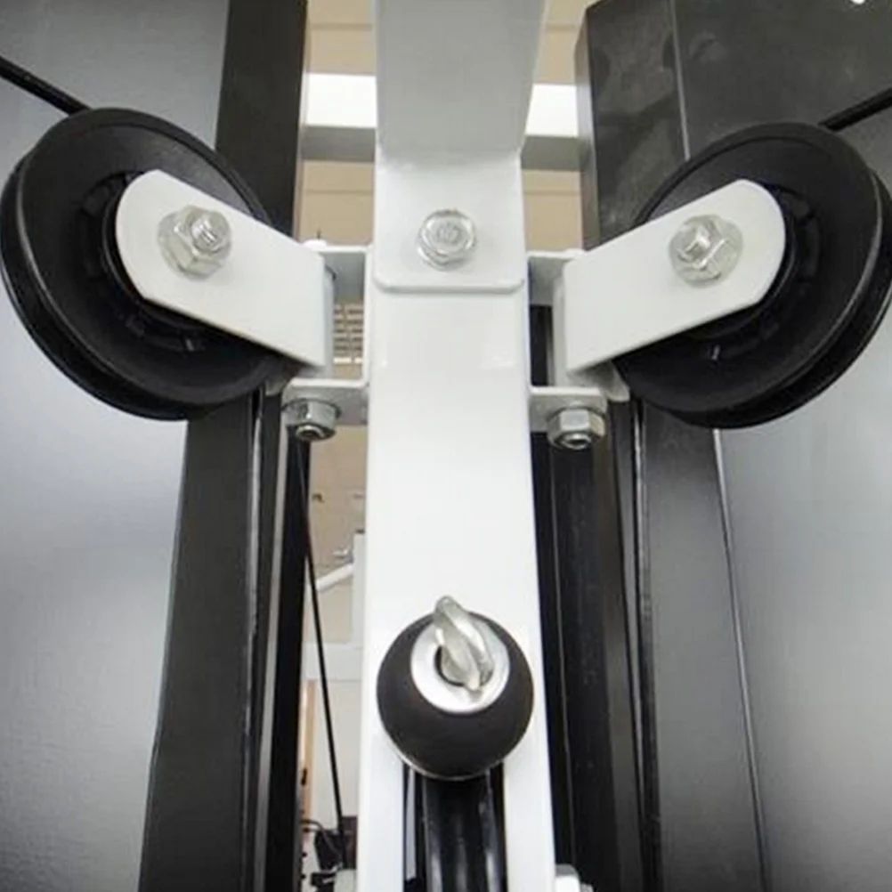 4 шт. диаметр 90 мм Универсальный износостойкий подшипник шкив для тренажерного зала (черный) 
4 шт. диаметр 90 мм Универсальный износостойкий подшипник шкив для тренажерного зала (черный)