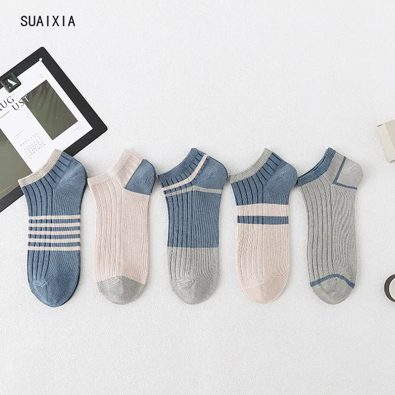 Men's Socks Summer Thin Breathable Sport Mesh Boat Socks Sweat Wicking Breathable Odor Proof Short Tube Sports Socks
Men's Socks Summer Thin Breathable Sport Mesh Boat Socks Sweat Wicking Breathable Odor Proof Short Tube Sports Socks