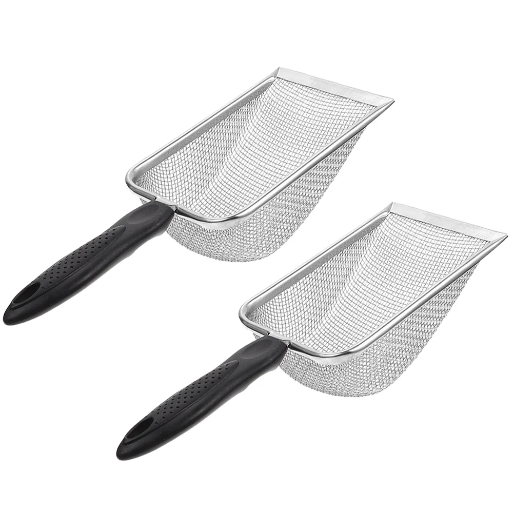 2 Pcs Climbing Pet Sand Excrement Reptile Litter Rock Sifter Stainless Steel Box Dirt Poop Scoops
2 Pcs Climbing Pet Sand Excrement Reptile Litter Rock Sifter Stainless Steel Box Dirt Poop Scoops
