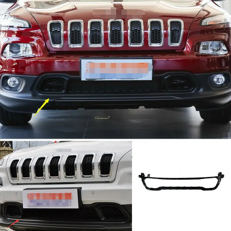 For Jeep Cherokee 2014-2018 Steel Black Front Bumper Bottom Protector Decoration
For Jeep Cherokee 2014-2018 Steel Black Front Bumper Bottom Protector Decoration
