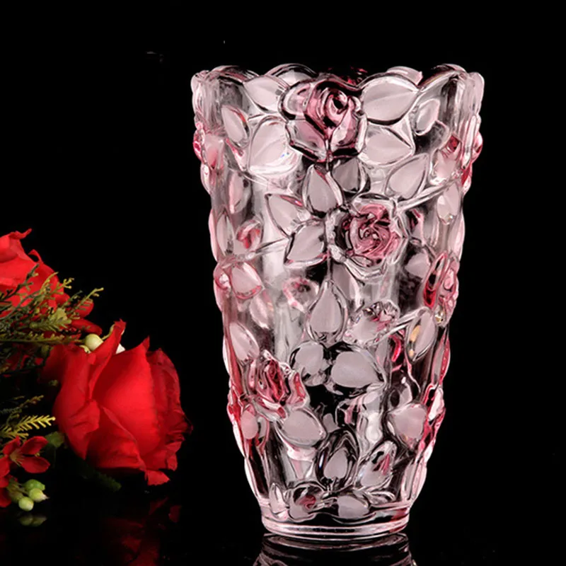 Transparent Glass Vase Decoration Home Design Crystal Small Flower Vase with Flowers Party Vasos Para Plantas Room Decoration
Transparent Glass Vase Decoration Home Design Crystal Small Flower Vase with Flowers Party Vasos Para Plantas Room Decoration