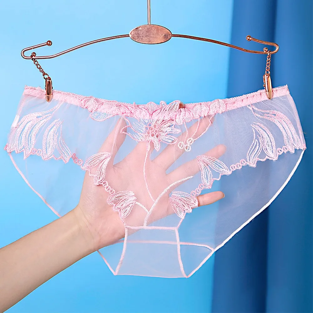 Women Ultra-thin Smooth Swimwear Beachwear Underwear Lace Mesh Seamless Transparent Breathable Large Size Briefs Underpants
Women Ultra-thin Smooth Swimwear Beachwear Underwear Lace Mesh Seamless Transparent Breathable Large Size Briefs Underpants