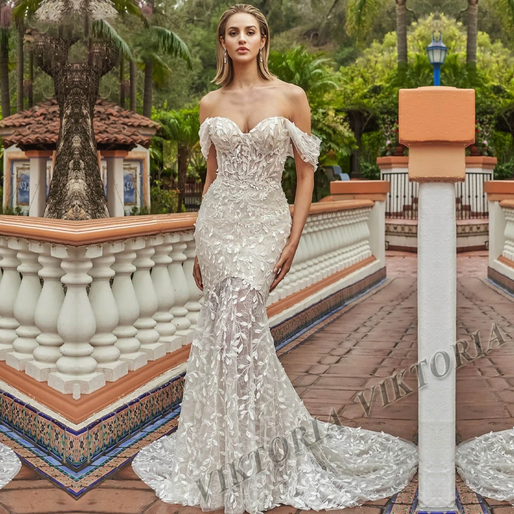 2023 VIKTORIA Trendy Wedding Dresses For Bride Mermaid Cap-Sleeves Buttons Robe De Mariée Women Personalized Customization
2023 VIKTORIA Trendy Wedding Dresses For Bride Mermaid Cap-Sleeves Buttons Robe De Mariée Women Personalized Customization