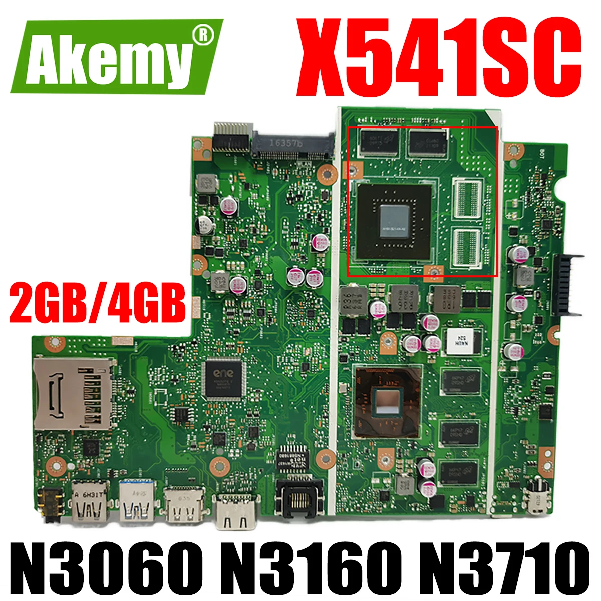 X541SC Laptop motherboard for ASUS X541S D541SC Notebook Mainboard GT810M N3050 N3060 N3150 N3160 N3700 N3710 CPU 2GB 4GB RAM
X541SC Laptop motherboard for ASUS X541S D541SC Notebook Mainboard GT810M N3050 N3060 N3150 N3160 N3700 N3710 CPU 2GB 4GB RAM