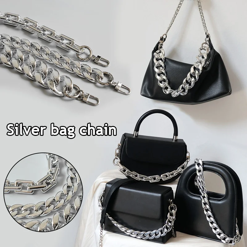 New Fashion Woman Bag Accessory Detachable Parts Replacement Chain Messenger Handbags Belts Women Acrylic Shoulder Handle Chain
New Fashion Woman Bag Accessory Detachable Parts Replacement Chain Messenger Handbags Belts Women Acrylic Shoulder Handle Chain