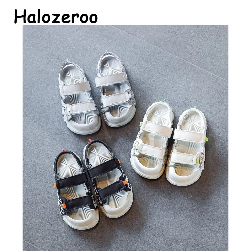 New Summer Kids Beach Sandals Baby Girls Brand Leather Shoes Children Closed Toe Sport Sandalias Boys Soft Fashion Slides Casual
New Summer Kids Beach Sandals Baby Girls Brand Leather Shoes Children Closed Toe Sport Sandalias Boys Soft Fashion Slides Casual