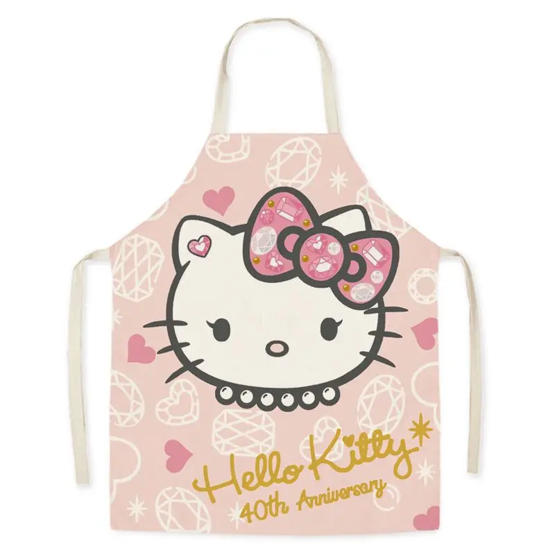 Sanrio Hello Kitty Jam Lovely Cartoon Sleeveless Apron Cats Fashion Kitchen Cooking Cloth Home Fabric Adult Children Oil Proof
Sanrio Hello Kitty Jam Lovely Cartoon Sleeveless Apron Cats Fashion Kitchen Cooking Cloth Home Fabric Adult Children Oil Proof