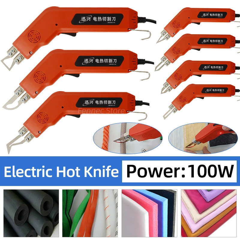 Electric Hot Knife Foam Cutting Tools Non-Woven Fabric Rope Curtain Multiple Cutter Blade Hand Held 100W 220-230V Fabricplastic
Electric Hot Knife Foam Cutting Tools Non-Woven Fabric Rope Curtain Multiple Cutter Blade Hand Held 100W 220-230V Fabricplastic