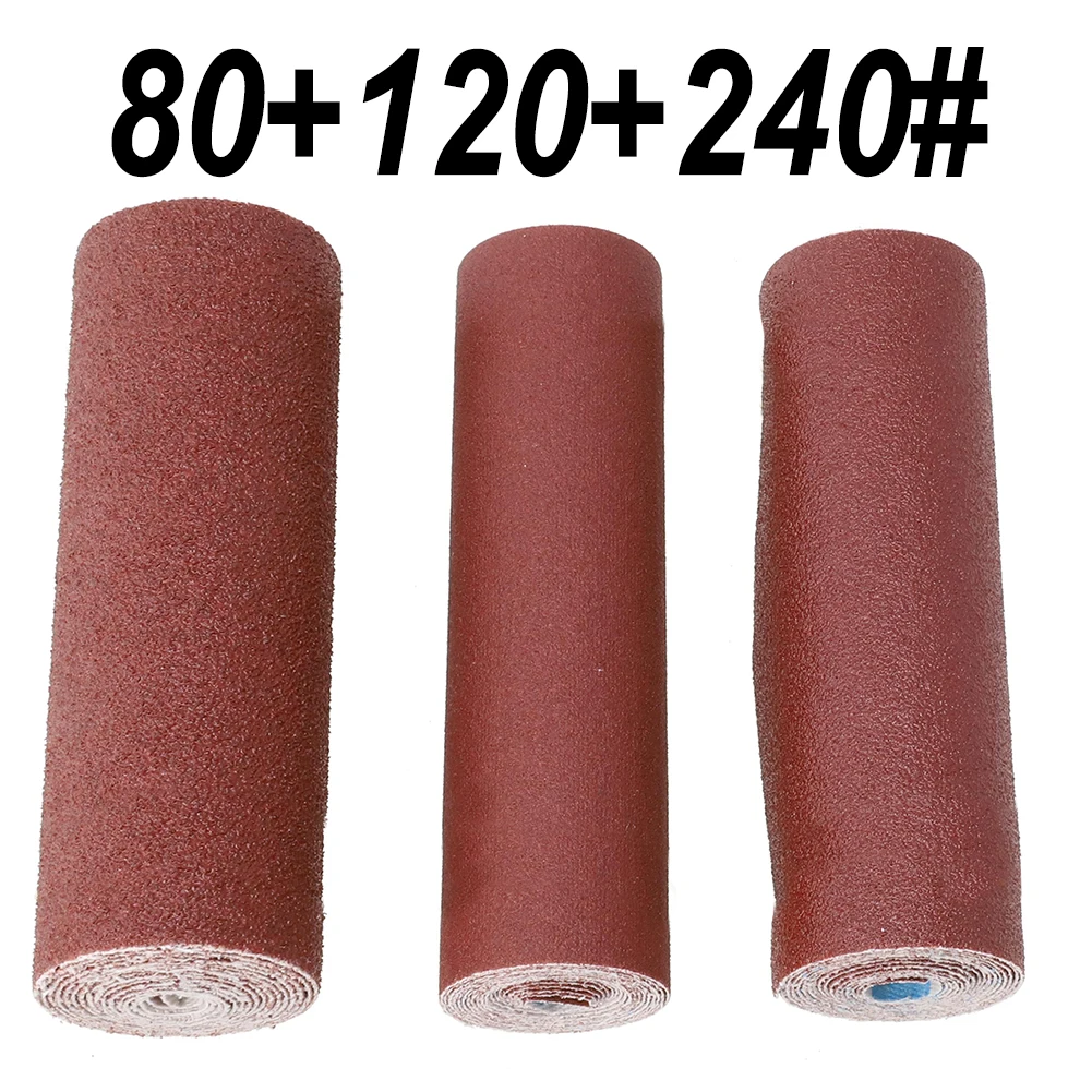 3.28FT Sandpaper Sanding Sheets 80/120/240Grit Emery Cloth Roll For Rootcarving Woodworking Polishing Grinding Sander Tool Parts
3.28FT Sandpaper Sanding Sheets 80/120/240Grit Emery Cloth Roll For Rootcarving Woodworking Polishing Grinding Sander Tool Parts