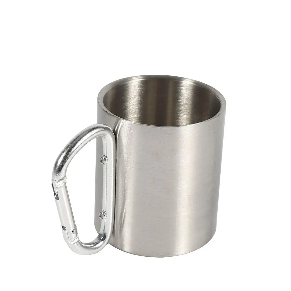Stainless Steel Portable Mug Travel Camping Hiking Outdoor Sports Water Cups With HandleCamping Mug
Stainless Steel Portable Mug Travel Camping Hiking Outdoor Sports Water Cups With HandleCamping Mug