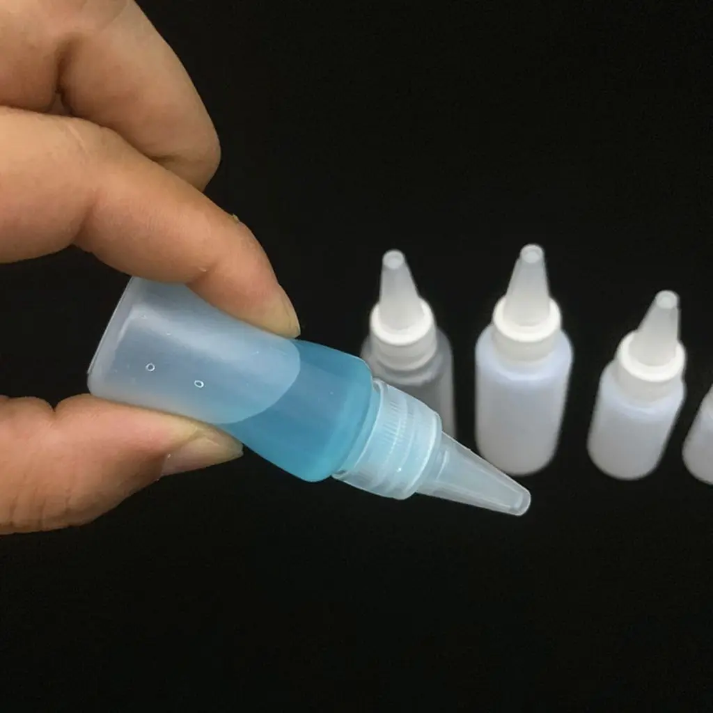10 Pcs Empty Dropper Bottles 10-100ml Half-transparent Plastic Small Squeeze Bottles With Caps Pigment Inks Pointed Bottle
10 Pcs Empty Dropper Bottles 10-100ml Half-transparent Plastic Small Squeeze Bottles With Caps Pigment Inks Pointed Bottle