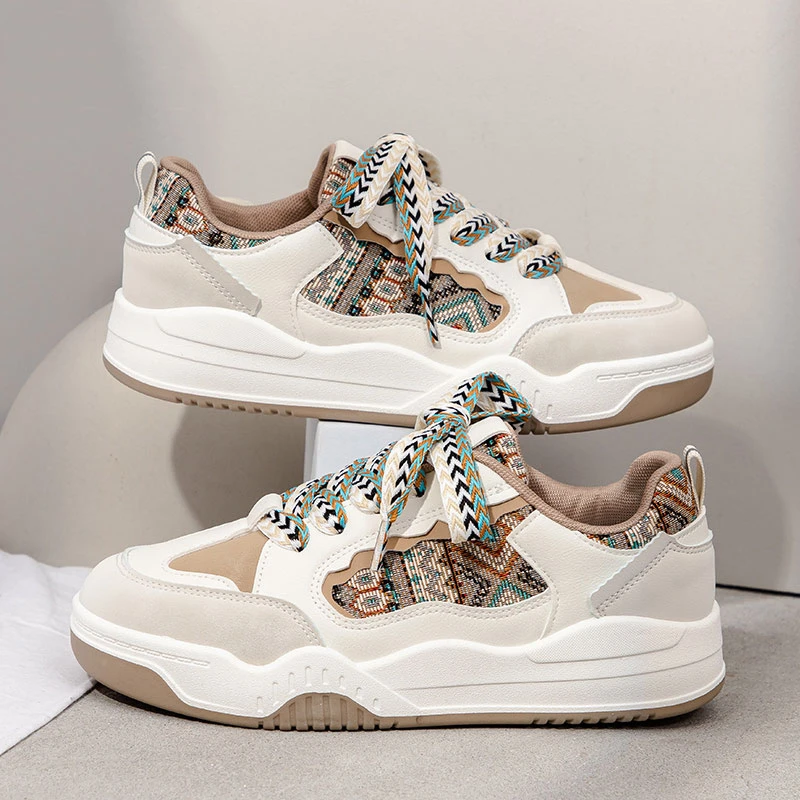 Ladies Sneakers Spring Casual Thick Bottom Designer Sneakers Breathable Lace Up Colorful Women's Shoes Women's Running Shoes
Ladies Sneakers Spring Casual Thick Bottom Designer Sneakers Breathable Lace Up Colorful Women's Shoes Women's Running Shoes