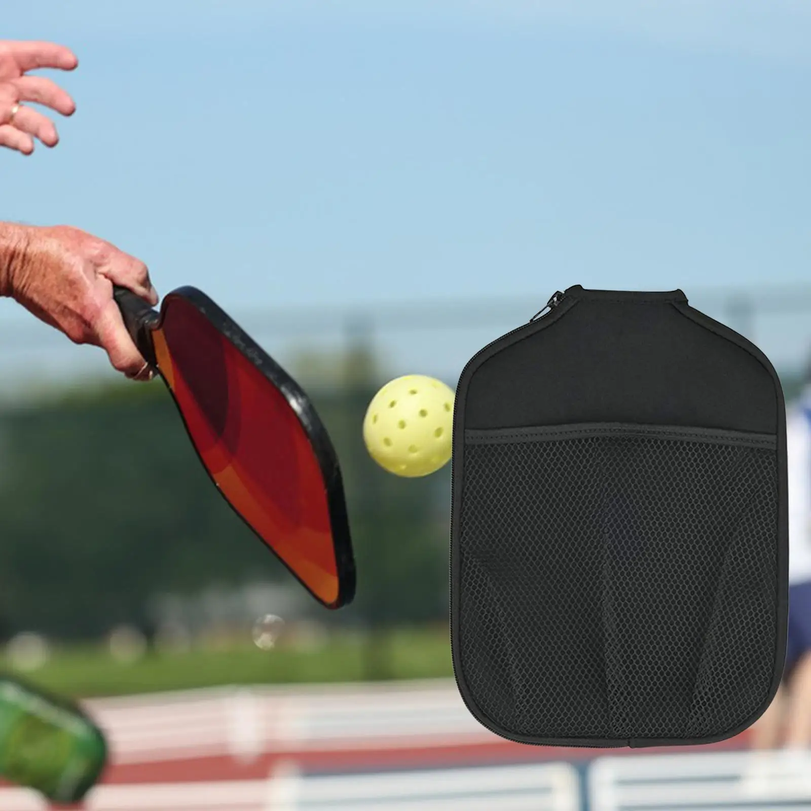 Premium Neoprene Pickleball Paddle Cover Case Storage Protective Sleeve Racket Protector Waterproof Sport Accessories
Premium Neoprene Pickleball Paddle Cover Case Storage Protective Sleeve Racket Protector Waterproof Sport Accessories