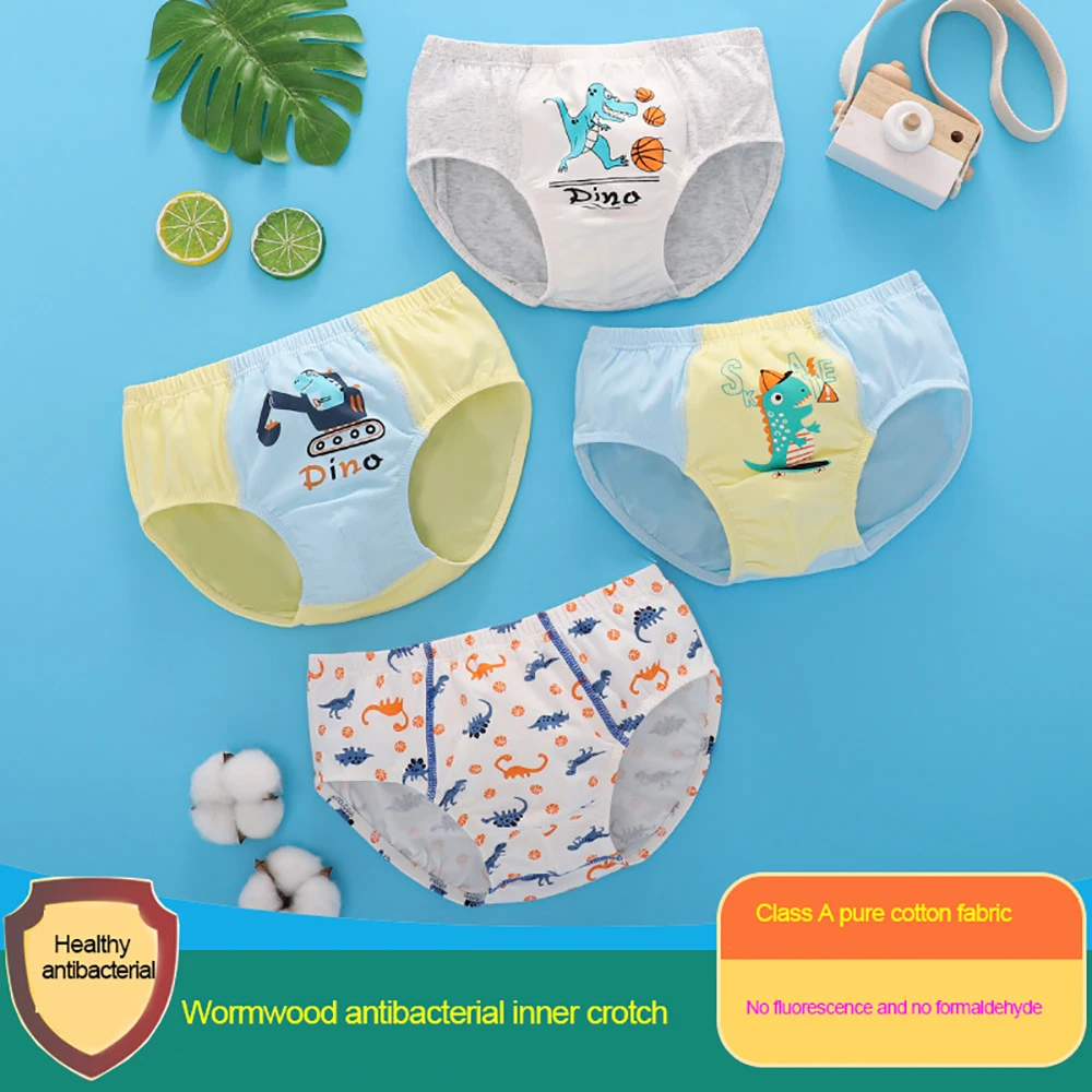4pcs/lot Kids Boys Underwear Cartoon Children's Shorts Briefs Panties Cow Dog Elephants Bear Pattern 
4pcs/lot Kids Boys Underwear Cartoon Children's Shorts Briefs Panties Cow Dog Elephants Bear Pattern