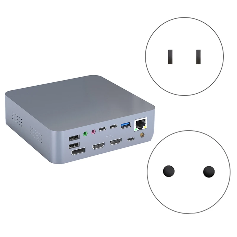 Док-станция USB Type-C, 19 в 1, с тройным дисплеем
Док-станция USB Type-C, 19 в 1, с тройным дисплеем