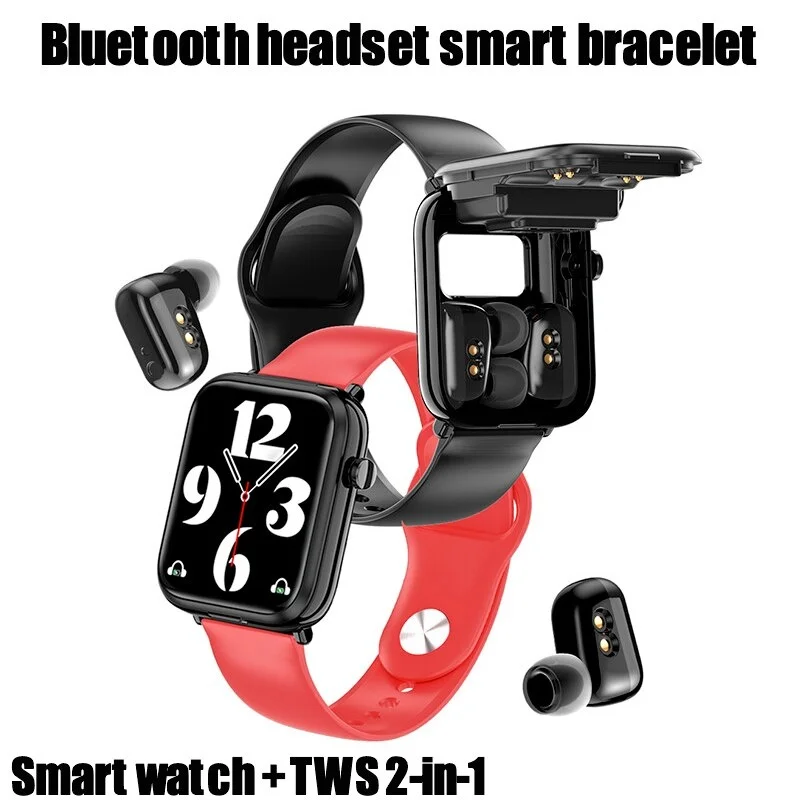 New Smart Watch X8 TWS Bluetooth Headset Wireless Earphones Two In One 1.69inch Call Music Sports Fashion Smartwatch Android IOS
New Smart Watch X8 TWS Bluetooth Headset Wireless Earphones Two In One 1.69inch Call Music Sports Fashion Smartwatch Android IOS