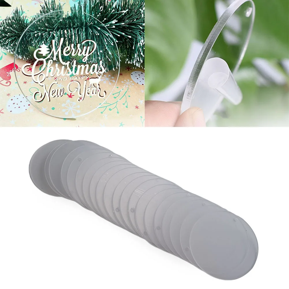 20Pcs Clear Acrylic Plate Christmas Pendnat Blank DIY Christmas Tree Hanging Ornament For Xmas Navidad 2023 New Year Decor Natal
20Pcs Clear Acrylic Plate Christmas Pendnat Blank DIY Christmas Tree Hanging Ornament For Xmas Navidad 2023 New Year Decor Natal