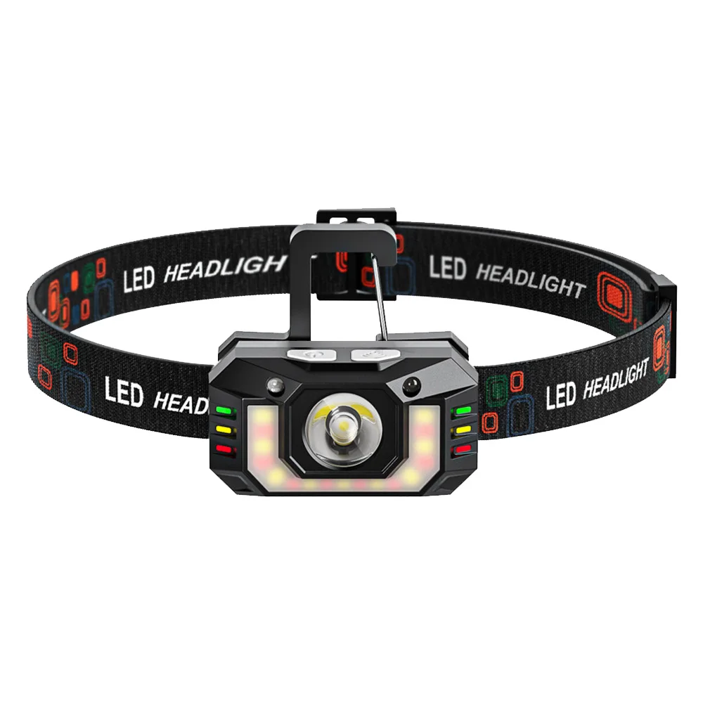 BORUiT 500LM Светодиодный налобный фонарь с датчиком движения Type-c Перезаряжаемая фара 1200 мАч с карабином IPX4 Водонепроницаемый налобный фонарь для кемпинга
BORUiT 500LM Светодиодный налобный фонарь с датчиком движения Type-c Перезаряжаемая фара 1200 мАч с карабином IPX4 Водонепроницаемый налобный фонарь для кемпинга