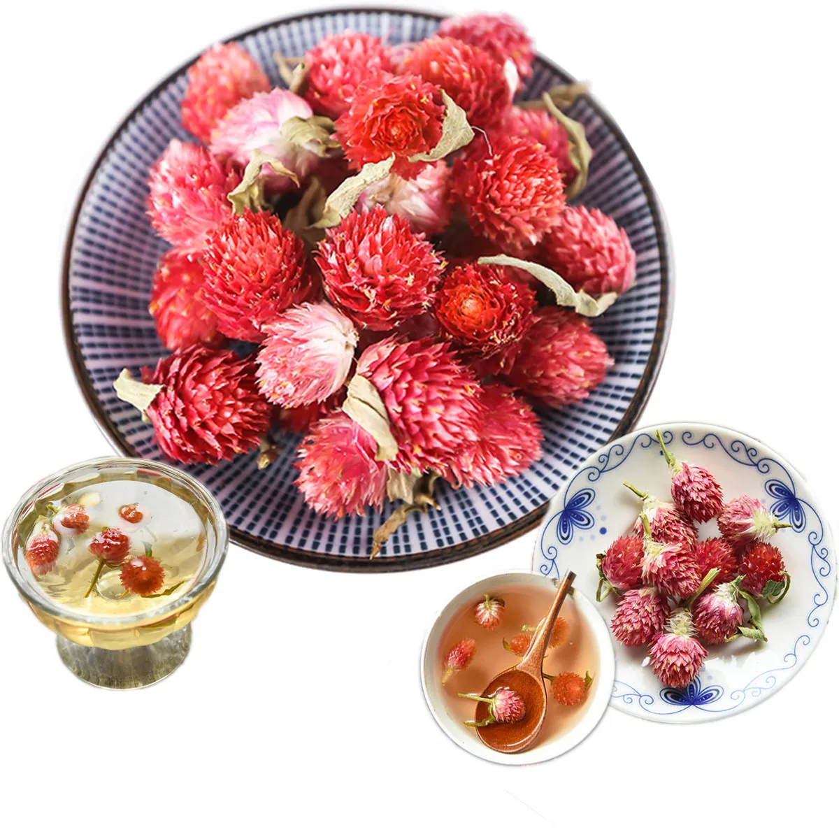 Chinese Flowers tea Pure Natural bulk of Hongqiao Plum Blossom can be matched with Qian Ri hong100g
Chinese Flowers tea Pure Natural bulk of Hongqiao Plum Blossom can be matched with Qian Ri hong100g