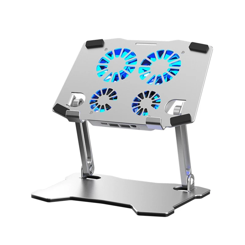 Ergonomic Foldable Computer Stand Lightweight Aluminum Laptop Holder Riser with Heat-Vent to Elevate 11-17inch Laptops
Ergonomic Foldable Computer Stand Lightweight Aluminum Laptop Holder Riser with Heat-Vent to Elevate 11-17inch Laptops
