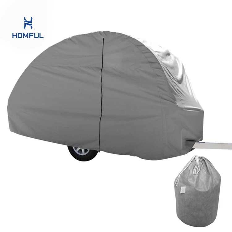 HOMFUL Car Accessory Travel Trailer Waterproof RV Cover Small Trailer Caravan Cover
HOMFUL Car Accessory Travel Trailer Waterproof RV Cover Small Trailer Caravan Cover