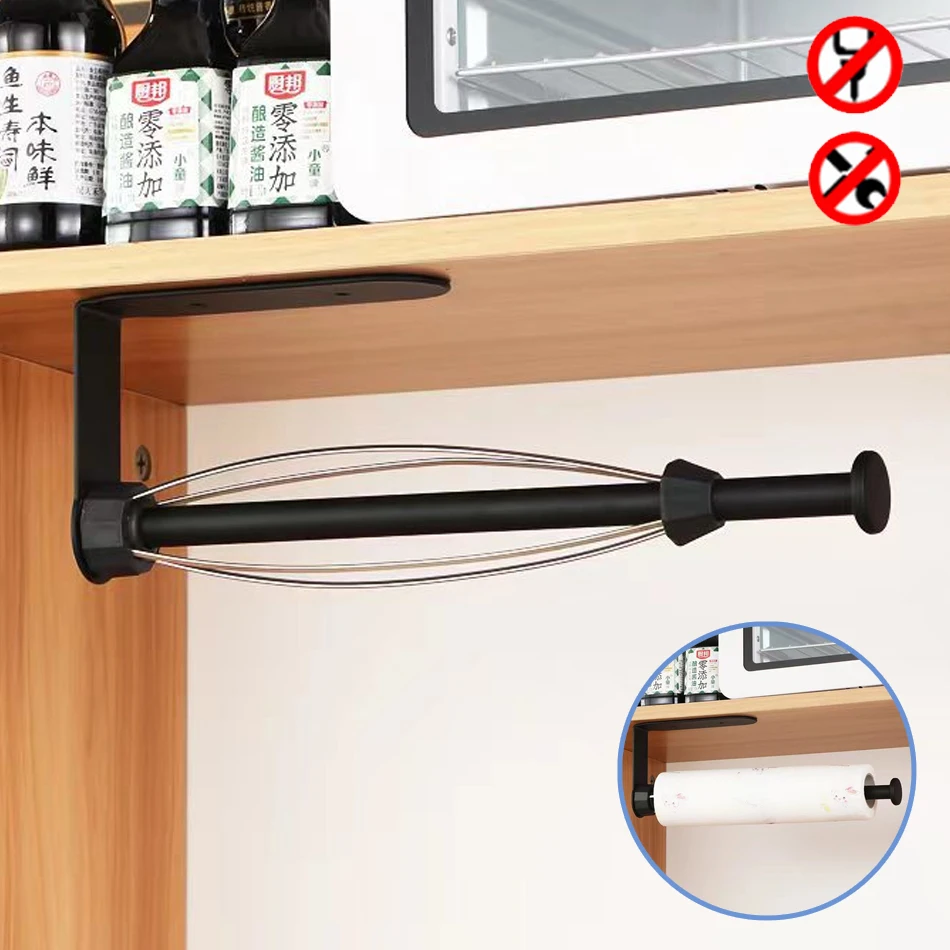 Black Paper Roll Holder Adhesive 304 Stainless Steel Punching-free Stand Kitchen Bathroom Toilet Paper Towel Shelf Tissue Hanger
Black Paper Roll Holder Adhesive 304 Stainless Steel Punching-free Stand Kitchen Bathroom Toilet Paper Towel Shelf Tissue Hanger