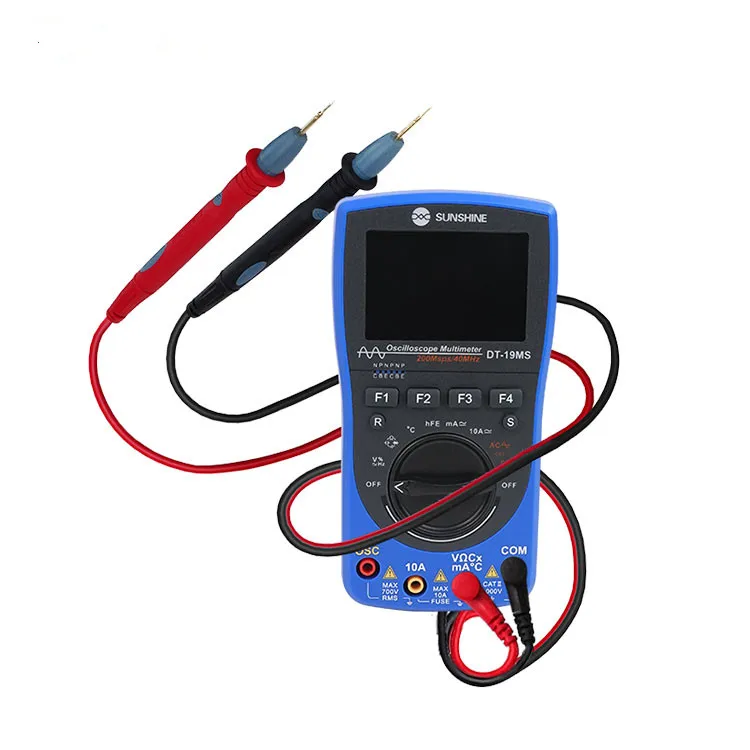 new 200M SPS 40MHz 2 in 1 digital oscilloscope multimeter 
new 200M SPS 40MHz 2 in 1 digital oscilloscope multimeter
