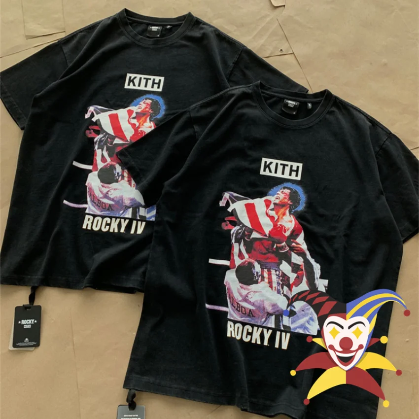 Футболка 2023ss Rocky Kith для мужчин и женщин, тенниска оверсайз в стиле унисекс с эффектом потертости, топ, 1:1
Футболка 2023ss Rocky Kith для мужчин и женщин, тенниска оверсайз в стиле унисекс с эффектом потертости, топ, 1:1